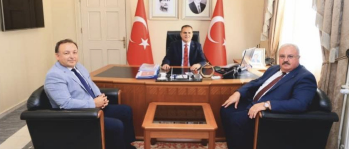 Başkan Keskin ve Gezgin’den Vali Akbıyık’a Ziyaret